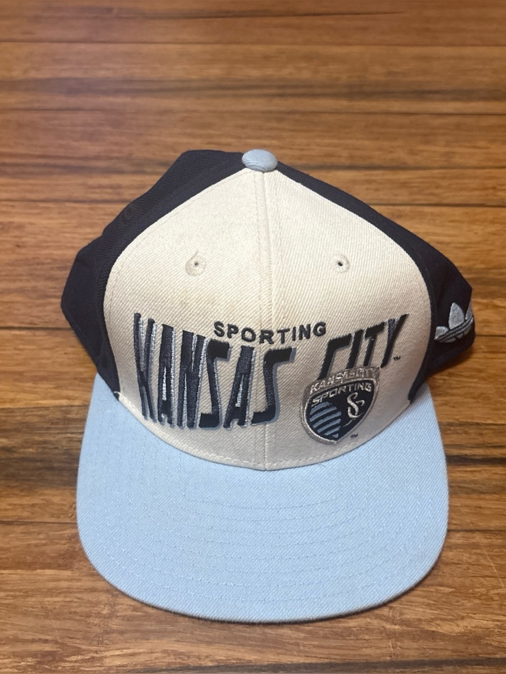 Kansas City Sporting Adidas Snapback Hat Signed Autographed MLS Soccer